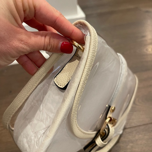 NEW Clear Saddle Cross Body Bag - Picture 6 of 6